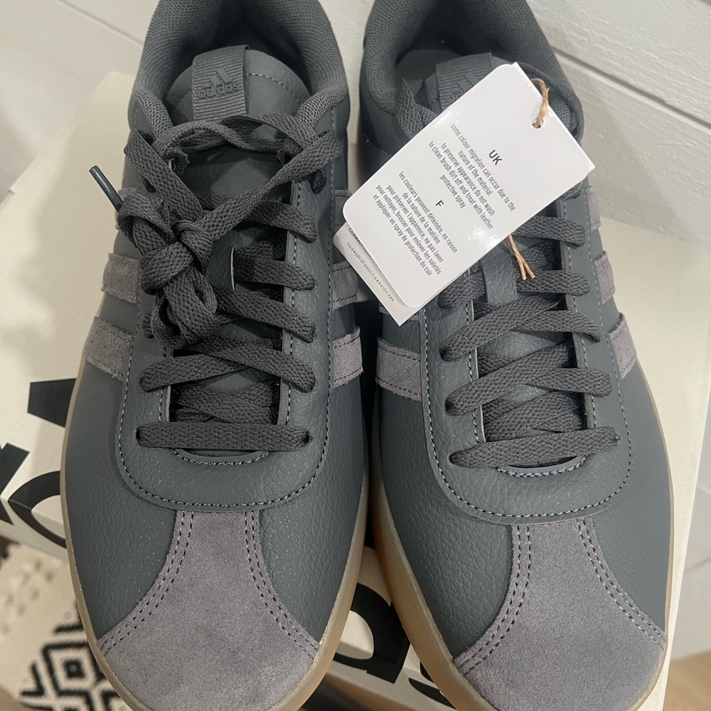 Adidas Men's Dark Gray Sneakers